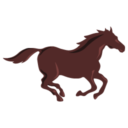 running horse icon