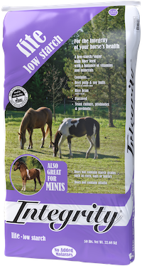 Integrity Lite, no molasses - low starch horse feed