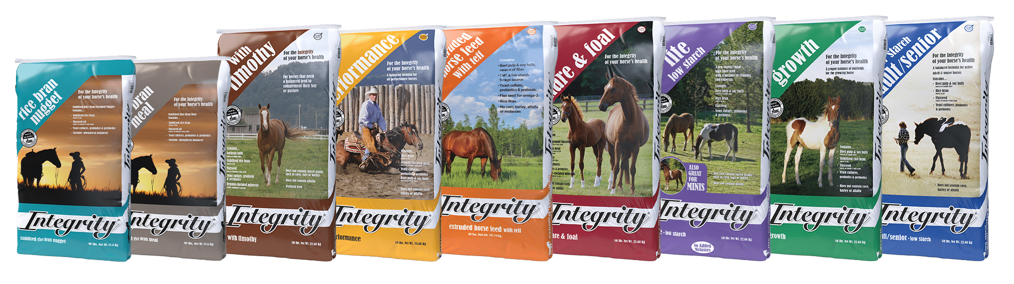 Integrity Horse Feed Products